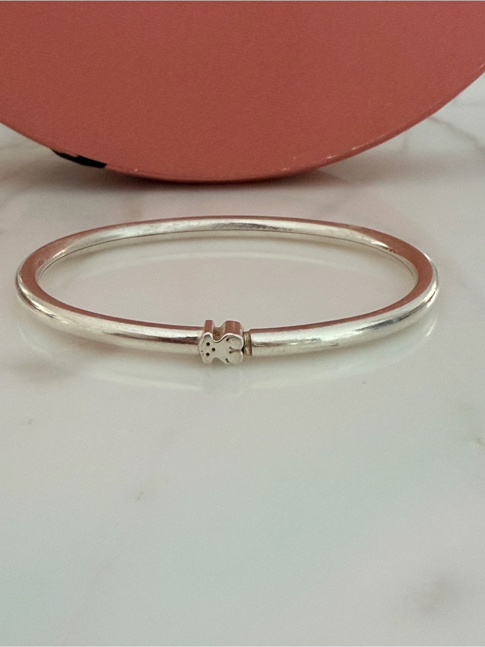 Tous Sterling Silver Bangle Bracelet in Silver